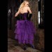 Purple Bustle Skirt #1 ADULT HIRE